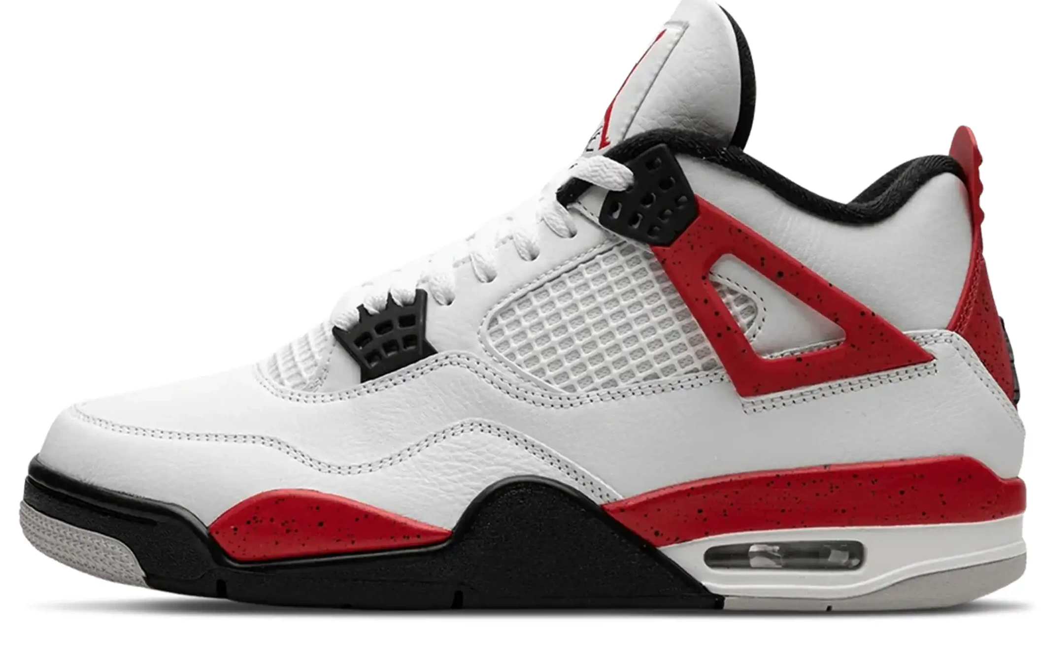 Cement' Jordan Air 4 Retro 'Red 0619